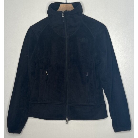 The North Face Jackets & Blazers - The North Face Fleece Jacket Women's Small Black Full Zip Pockets Shiso Plush